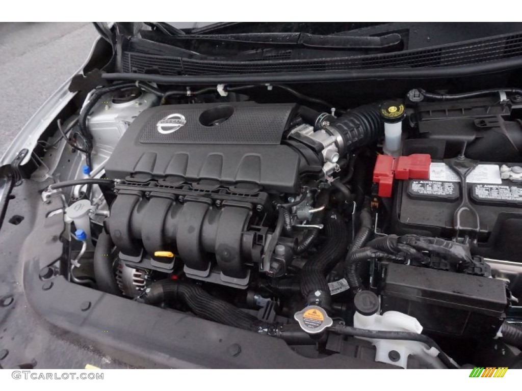 2015 Sentra S - Brilliant Silver / Charcoal photo #12