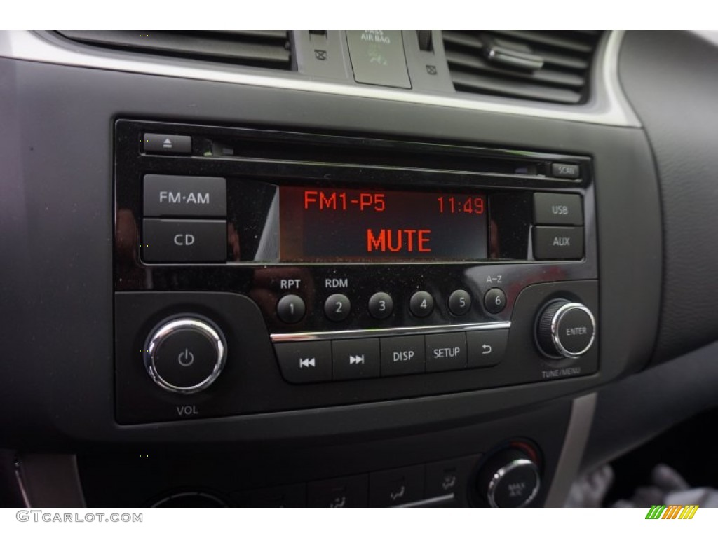 2015 Sentra S - Brilliant Silver / Charcoal photo #15