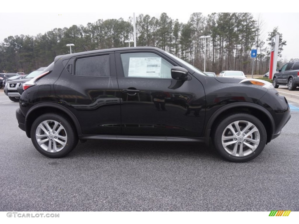 Super Black 2015 Nissan Juke SV Exterior Photo #101994956