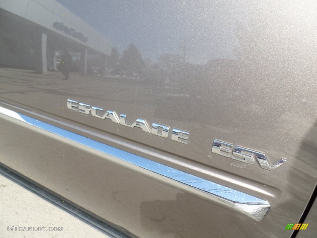 2011 Escalade ESV Premium AWD - Mocha Steel Metallic / Cashmere/Cocoa photo #12