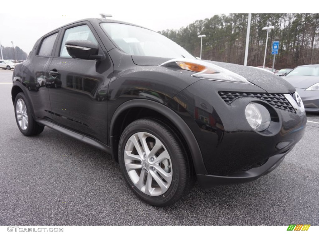 Super Black 2015 Nissan Juke SV Exterior Photo #101994980