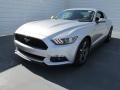2015 Ingot Silver Metallic Ford Mustang EcoBoost Premium Coupe  photo #7