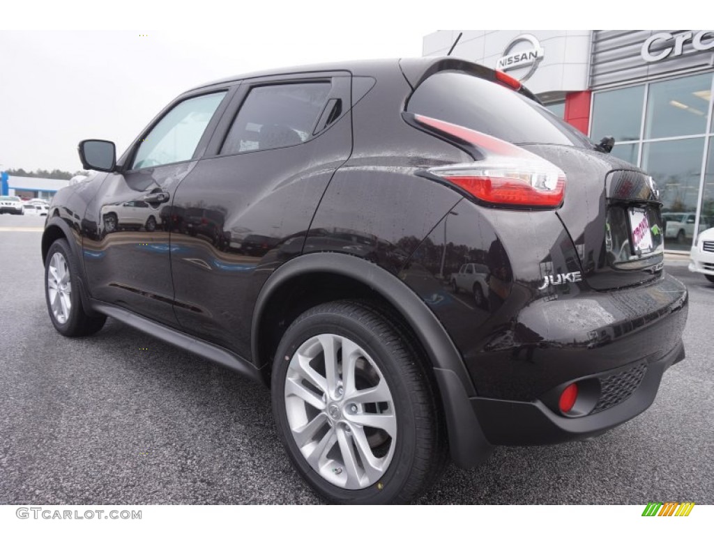 2015 Juke SV - Bordeaux Black / Black/Silver photo #3