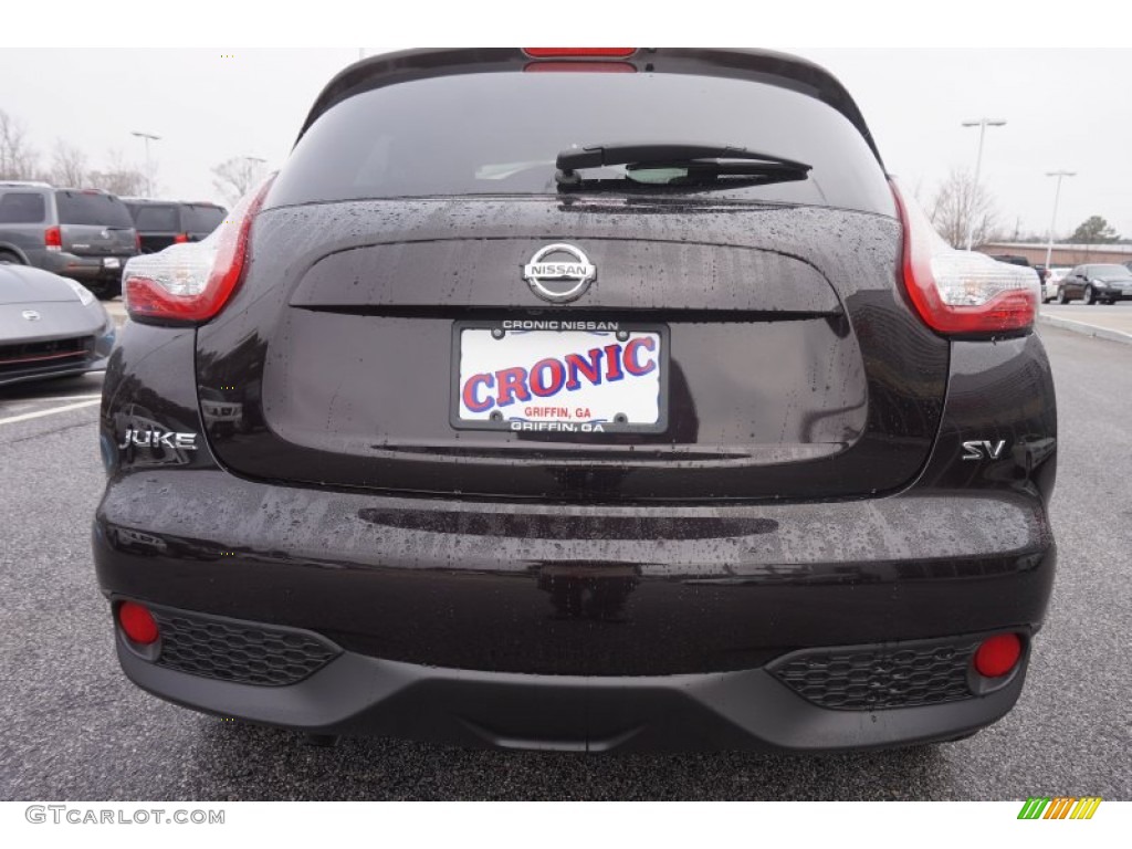 2015 Juke SV - Bordeaux Black / Black/Silver photo #4