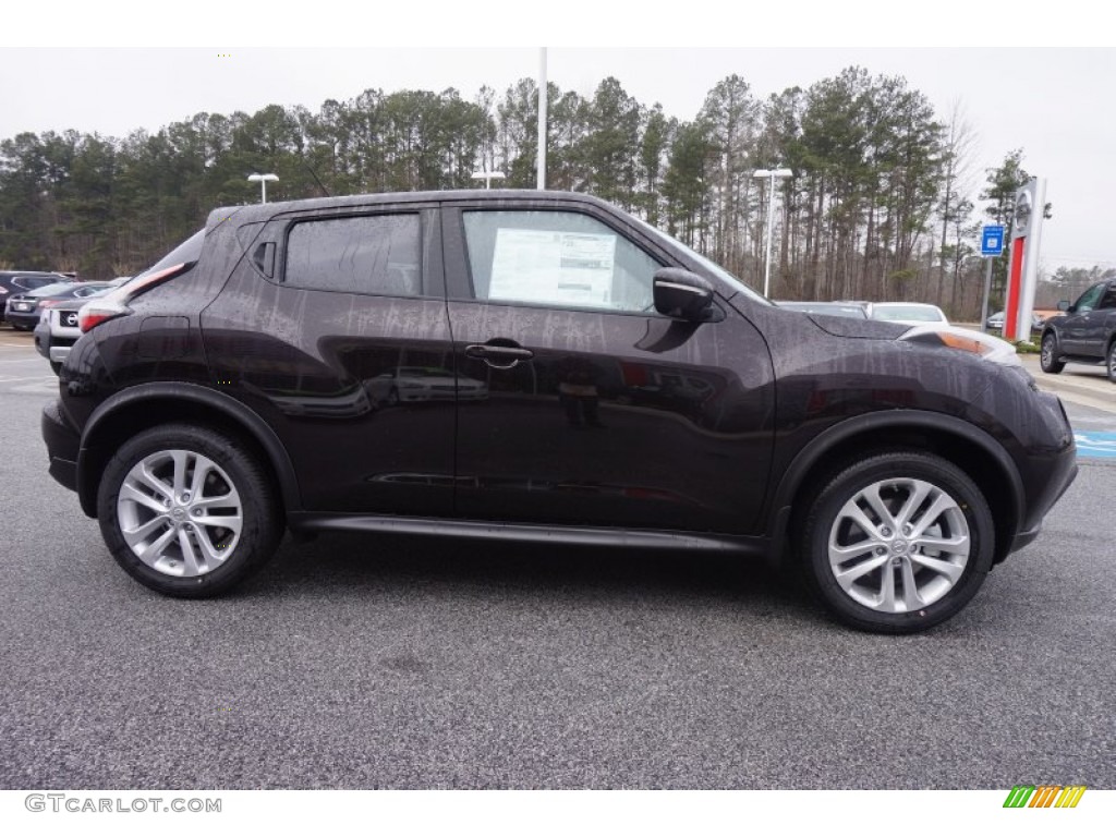 2015 Juke SV - Bordeaux Black / Black/Silver photo #6