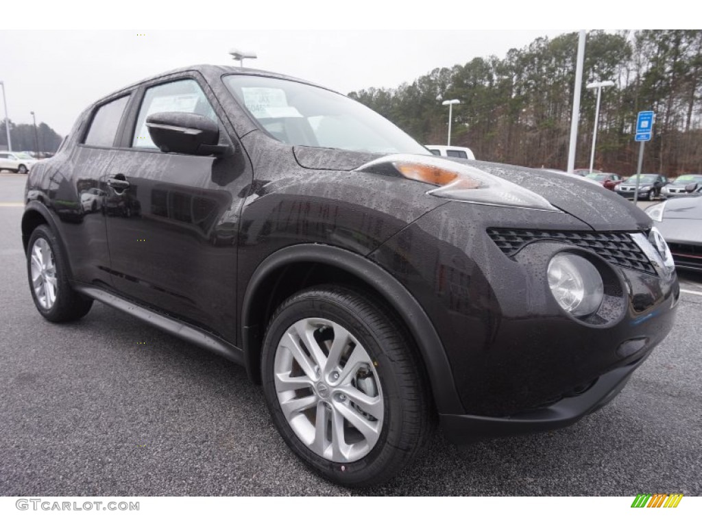 2015 Juke SV - Bordeaux Black / Black/Silver photo #7