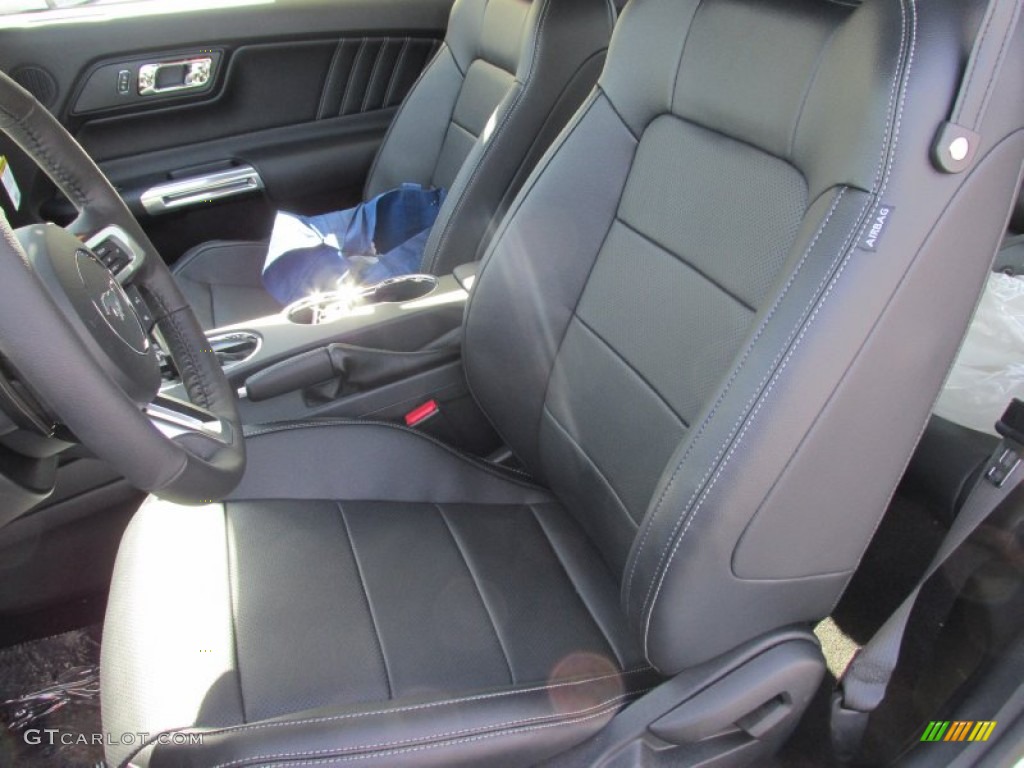 2015 Mustang EcoBoost Premium Coupe - Ingot Silver Metallic / Ebony photo #18