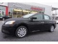 Super Black 2015 Nissan Sentra S
