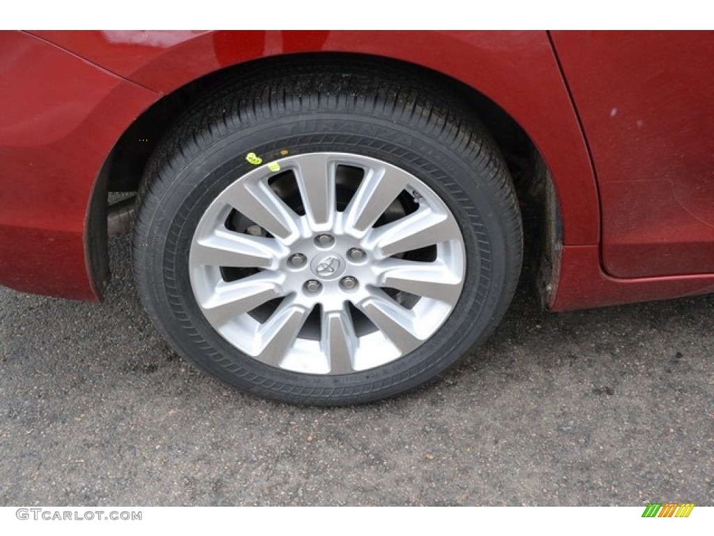 2015 Toyota Sienna Limited AWD Wheel Photo #101998373