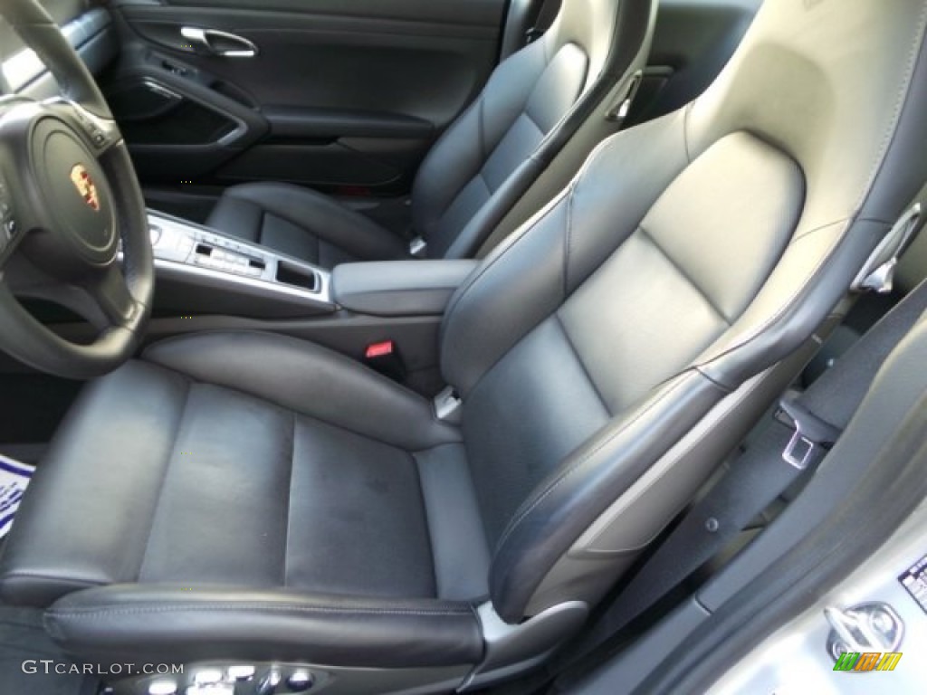 2013 911 Carrera 4S Coupe - Platinum Silver Metallic / Black photo #15