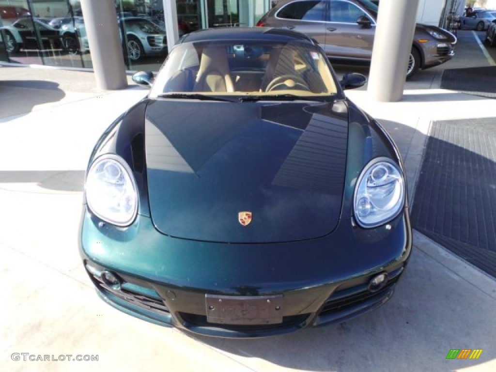 2008 Cayman S - Malachite Green Metallic / Sand Beige photo #2