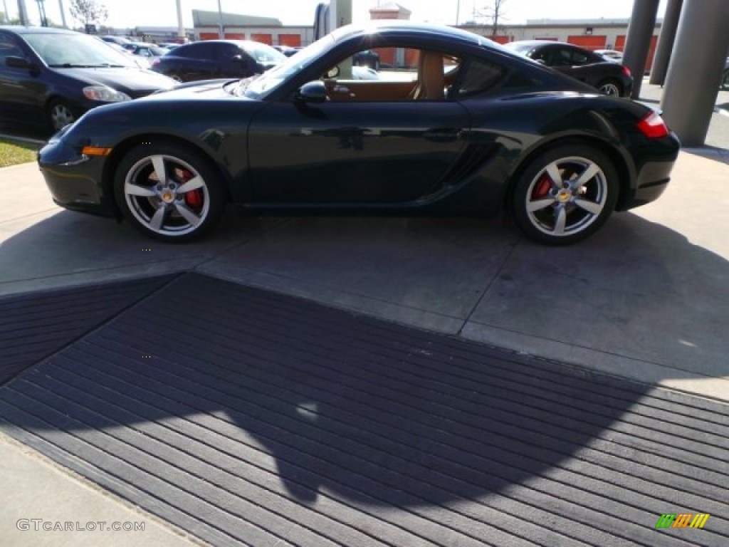 2008 Cayman S - Malachite Green Metallic / Sand Beige photo #4