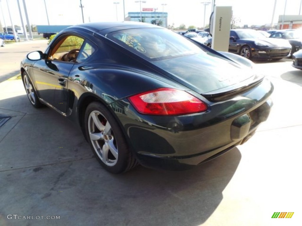 2008 Cayman S - Malachite Green Metallic / Sand Beige photo #5