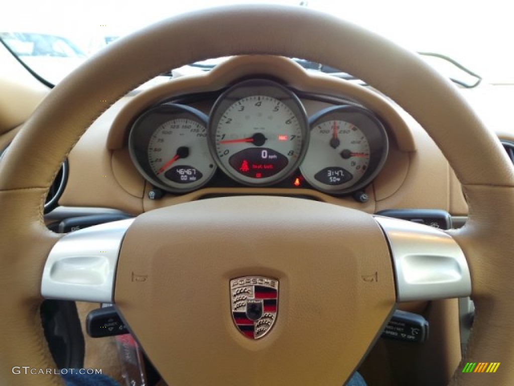 2008 Cayman S - Malachite Green Metallic / Sand Beige photo #26