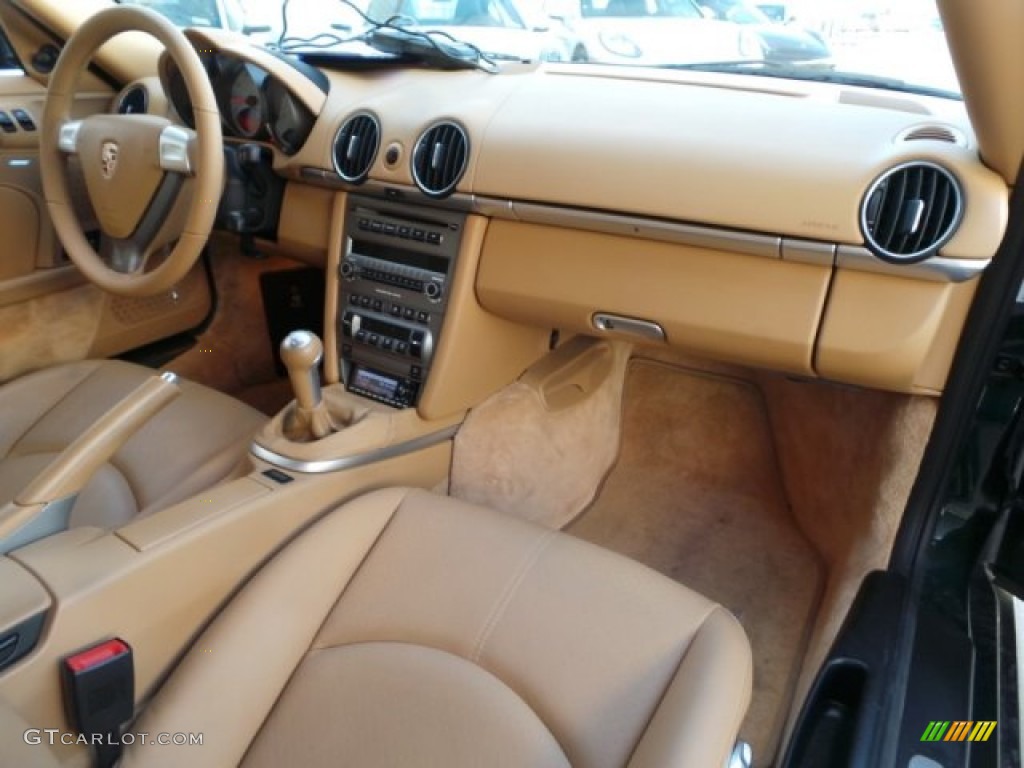 2008 Cayman S - Malachite Green Metallic / Sand Beige photo #29