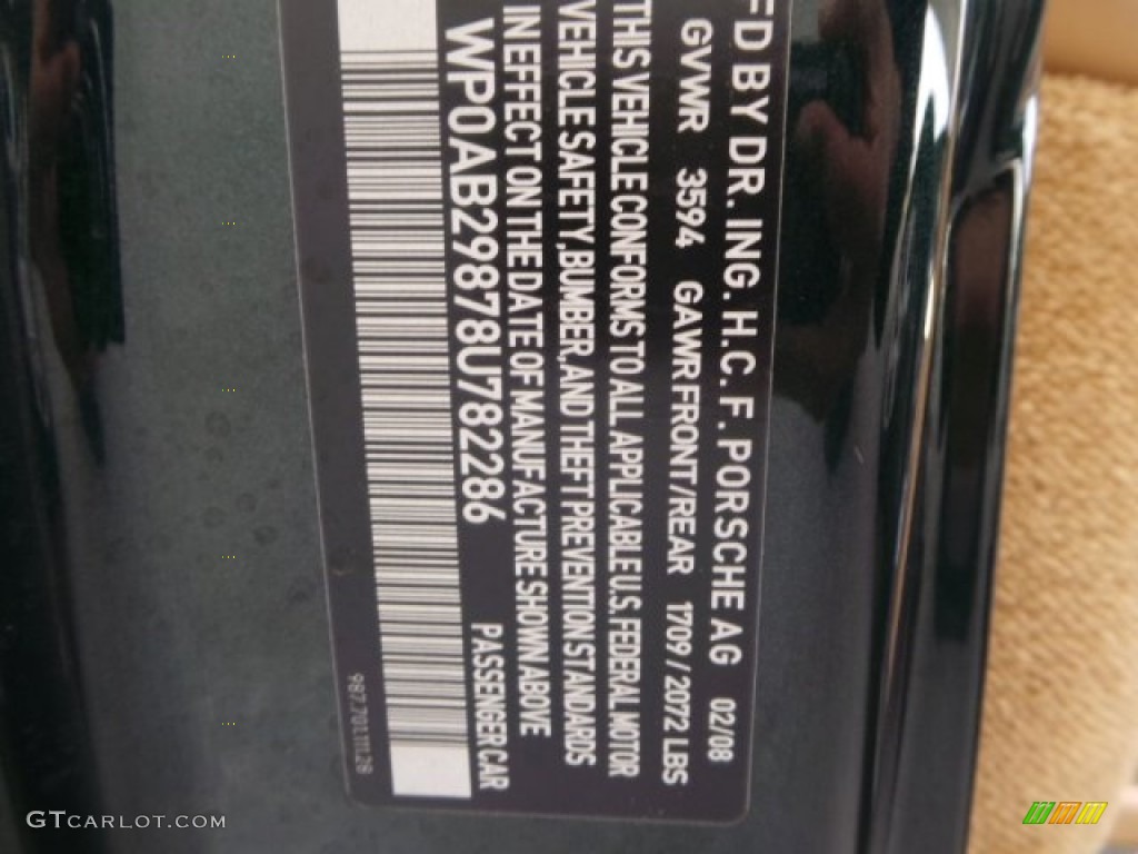 2008 Cayman S - Malachite Green Metallic / Sand Beige photo #34