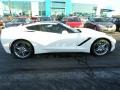 2015 Arctic White Chevrolet Corvette Stingray Coupe Z51  photo #5