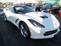 2015 Arctic White Chevrolet Corvette Stingray Coupe Z51  photo #6