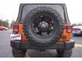 2011 Mango Tango Pearl Jeep Wrangler Unlimited Rubicon 4x4  photo #6