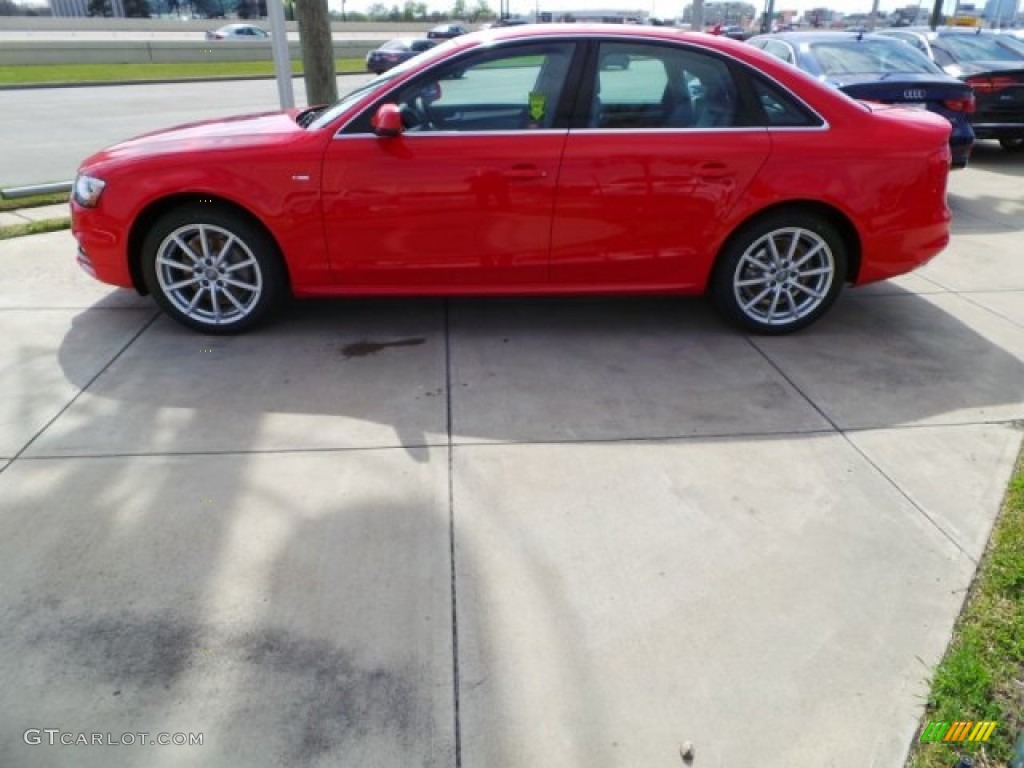 2015 A4 2.0T Premium Plus quattro - Brilliant Red / Titanium Gray/Black photo #4