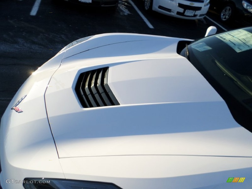 2015 Corvette Stingray Coupe Z51 - Arctic White / Jet Black photo #25