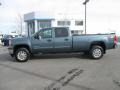 Stealth Gray Metallic 2014 GMC Sierra 3500HD SLE Crew Cab 4x4 Exterior