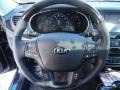 Black 2015 Kia Cadenza Premium Steering Wheel