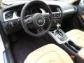 2015 Audi A4 Beige/Black Interior Interior Photo