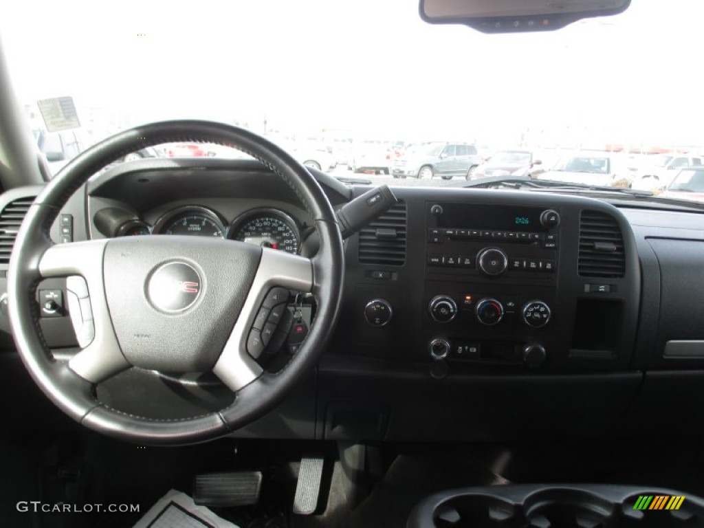 2014 Sierra 3500HD SLE Crew Cab 4x4 - Stealth Gray Metallic / Ebony photo #10
