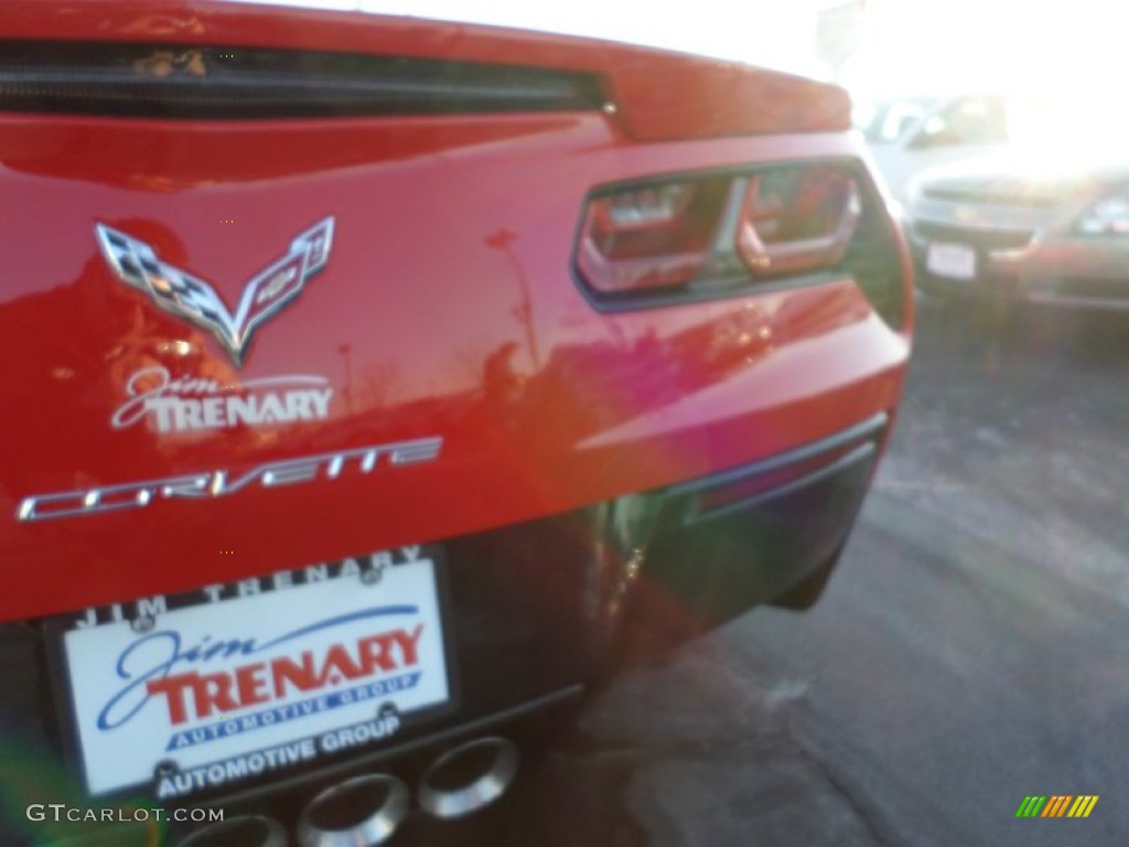2015 Corvette Stingray Convertible Z51 - Torch Red / Jet Black photo #17