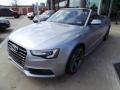 2015 Floret Silver Metallic Audi A5 Prestige quattro Convertible  photo #3