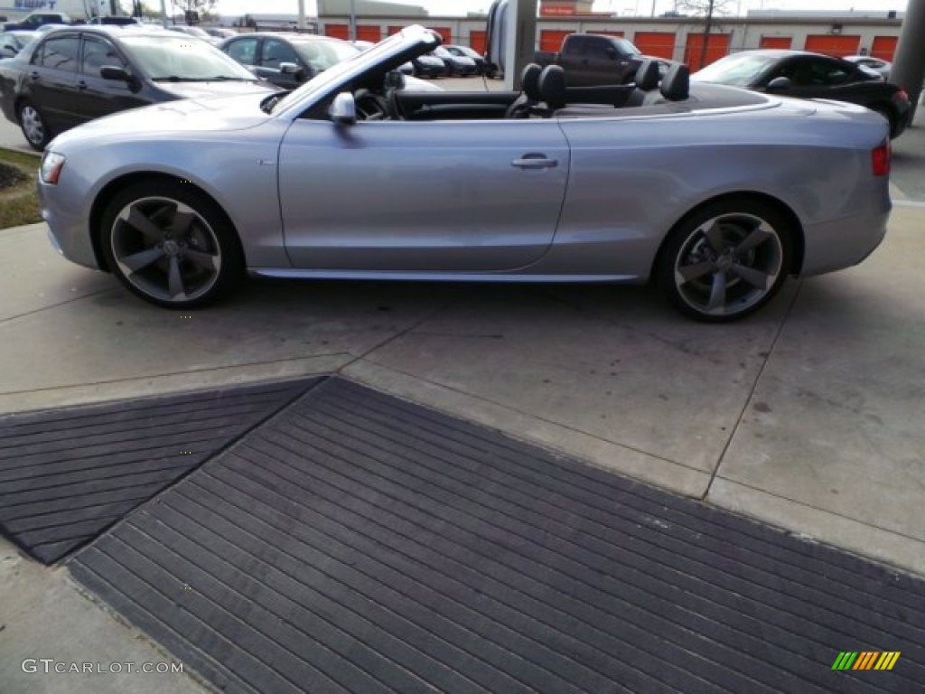 2015 A5 Prestige quattro Convertible - Floret Silver Metallic / Black photo #4