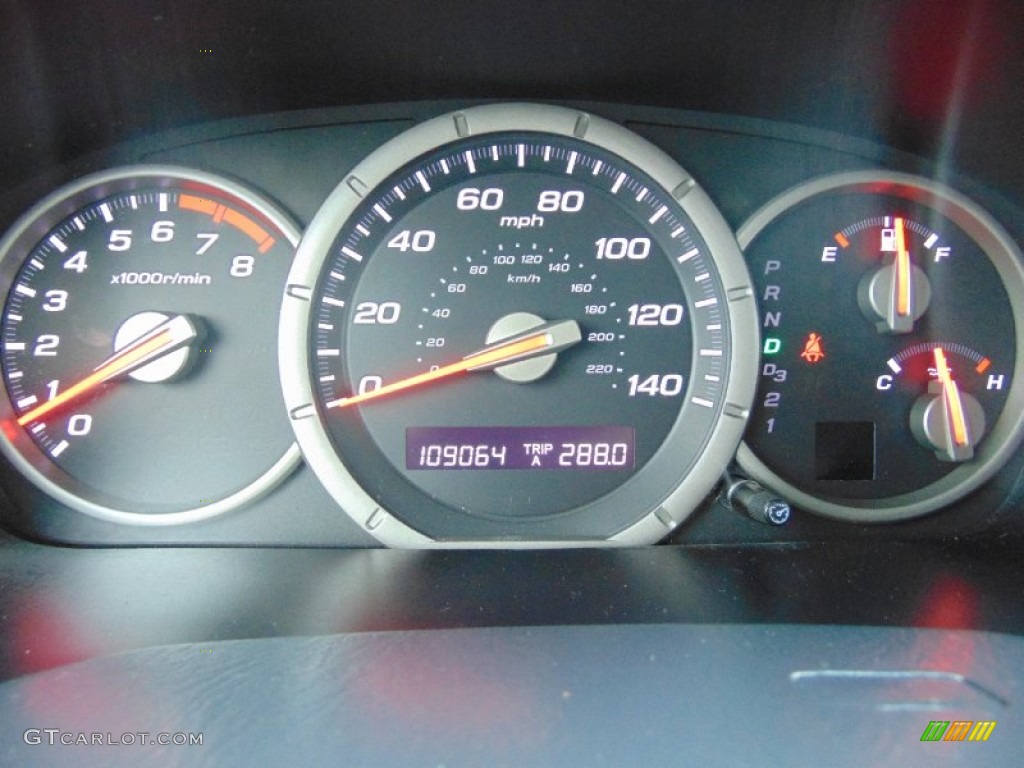 2007 Honda Pilot EX-L 4WD Gauges Photo #102002423