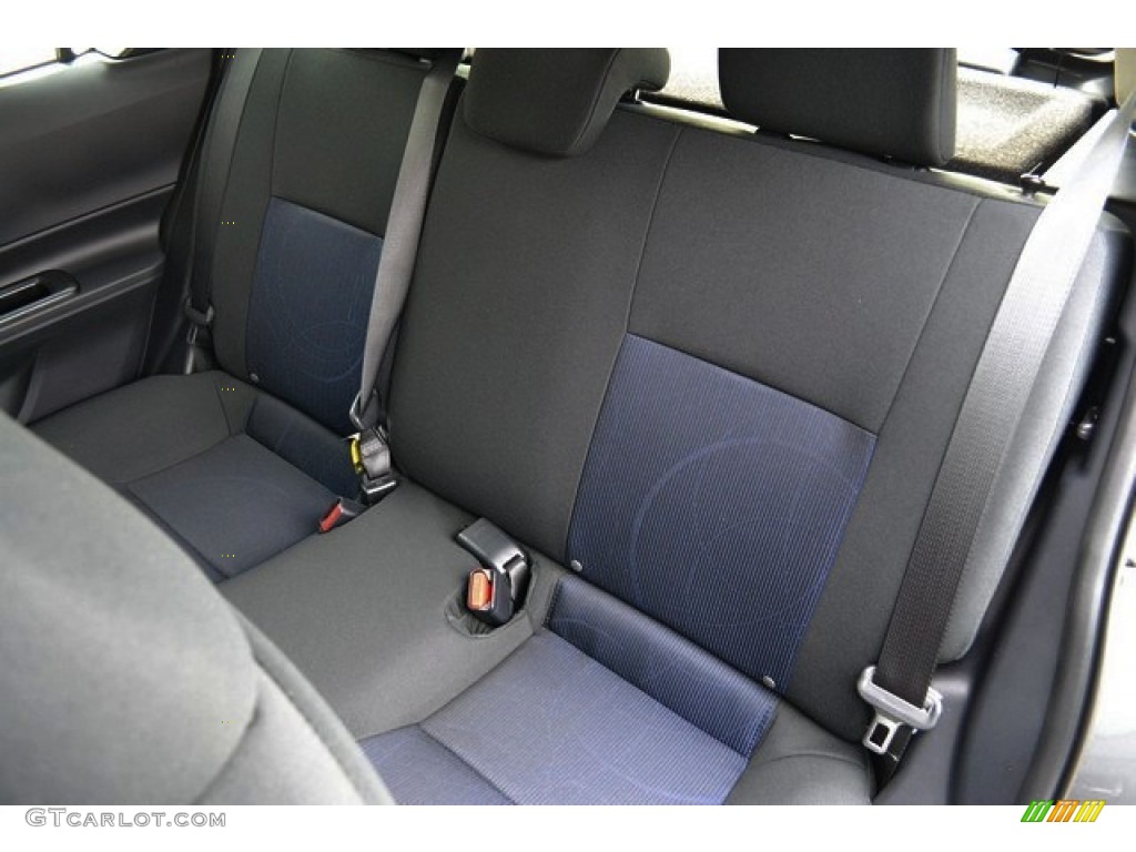 2015 Prius c Two - Magnetic Gray Metallic / Dark Blue/Gray photo #7