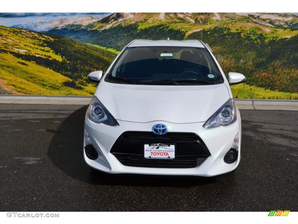 2015 Prius c Three - Moonglow / Dark Blue/Black photo #2