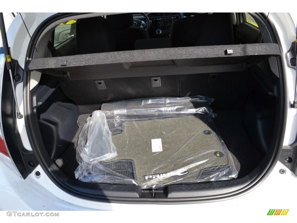 2015 Prius c Three - Moonglow / Dark Blue/Black photo #8
