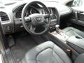 2015 Audi Q7 Black Interior Prime Interior Photo
