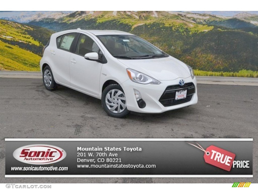 2015 Prius c Two - Moonglow / Dark Blue/Gray photo #1