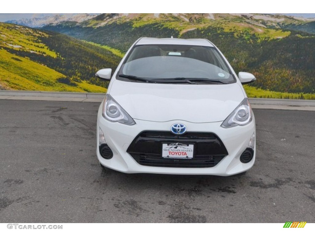 2015 Prius c Two - Moonglow / Dark Blue/Gray photo #2