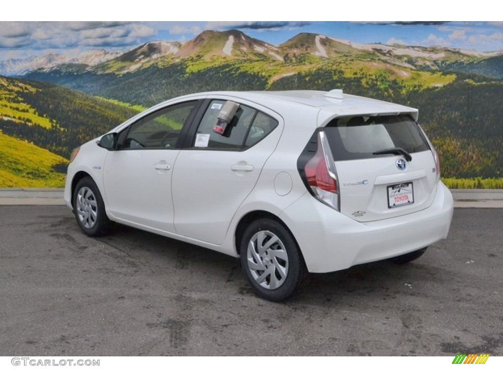 2015 Prius c Two - Moonglow / Dark Blue/Gray photo #3
