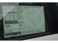  2015 Prius c Two Window Sticker