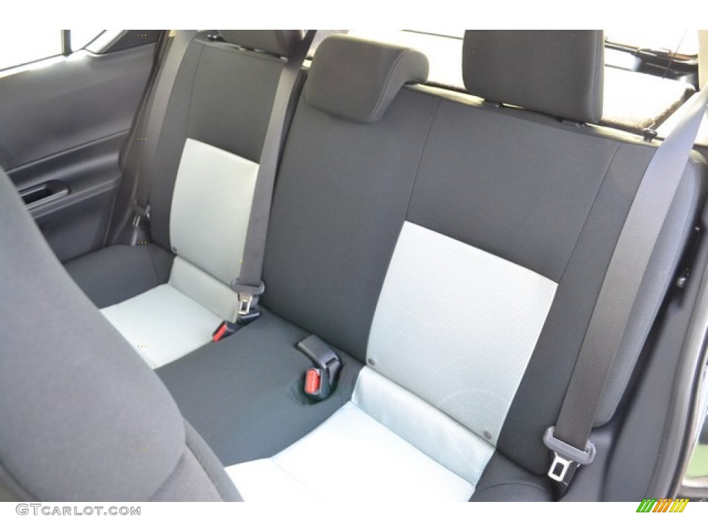 2015 Prius c Two - Black Sand Pearl / Dark Blue/Gray photo #7