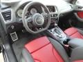  2015 SQ5 Premium Plus 3.0 TFSI quattro Black/Magma Red Interior
