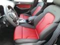 Black/Magma Red Front Seat Photo for 2015 Audi SQ5 #102004718