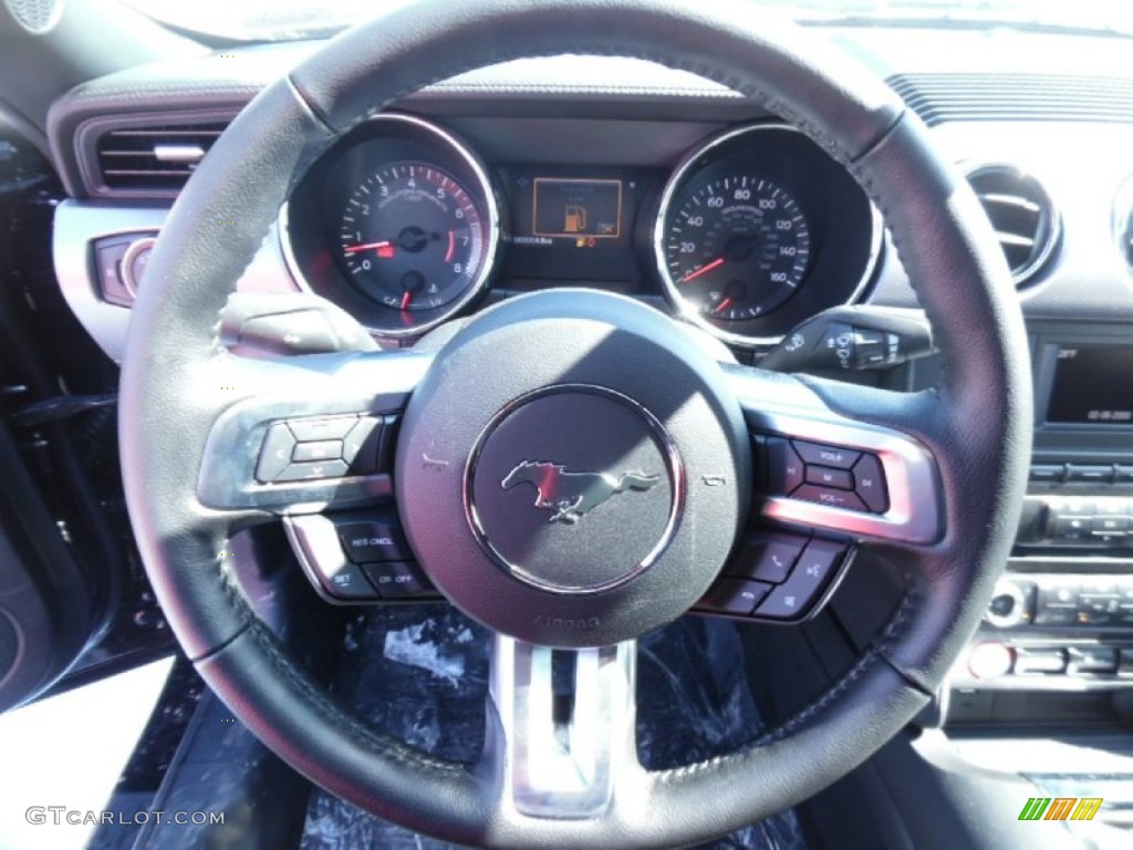 2015 Mustang GT Coupe - Black / Ebony photo #16