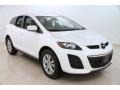 Crystal White Pearl Mica 2010 Mazda CX-7 s Touring AWD