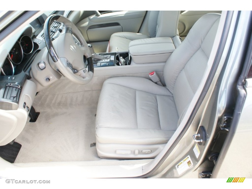 2009 RL 3.7 AWD Sedan - Platinum Frost Metallic / Taupe photo #12
