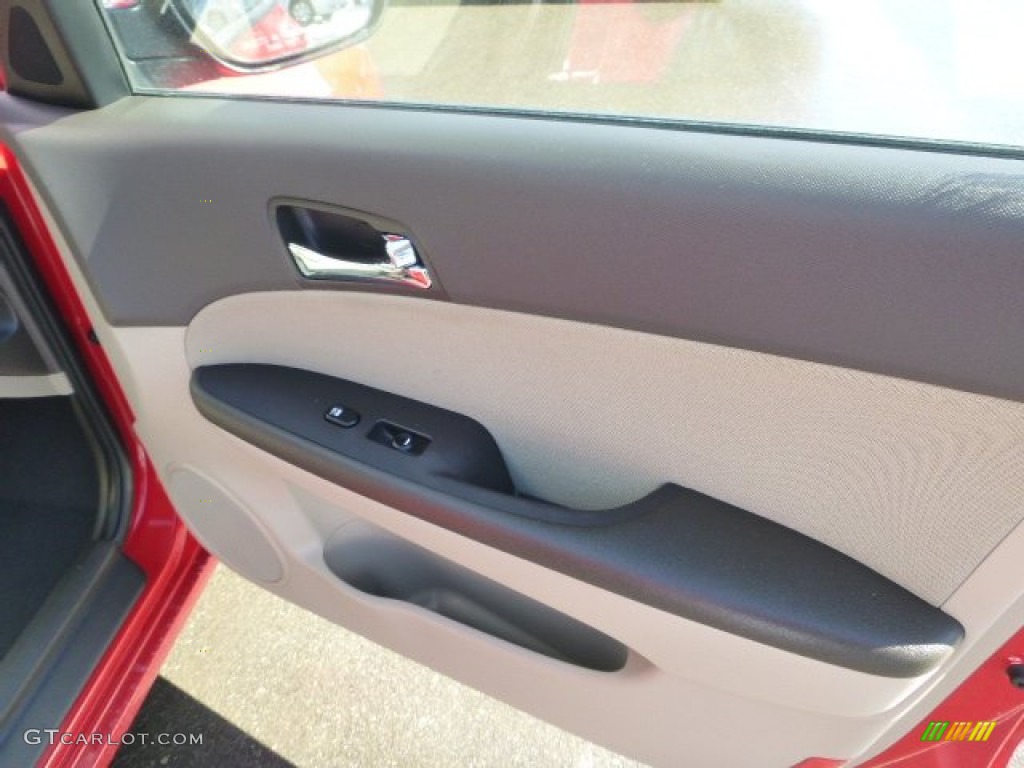 2012 Elantra GLS Touring - Chilipepper Red / Beige photo #10