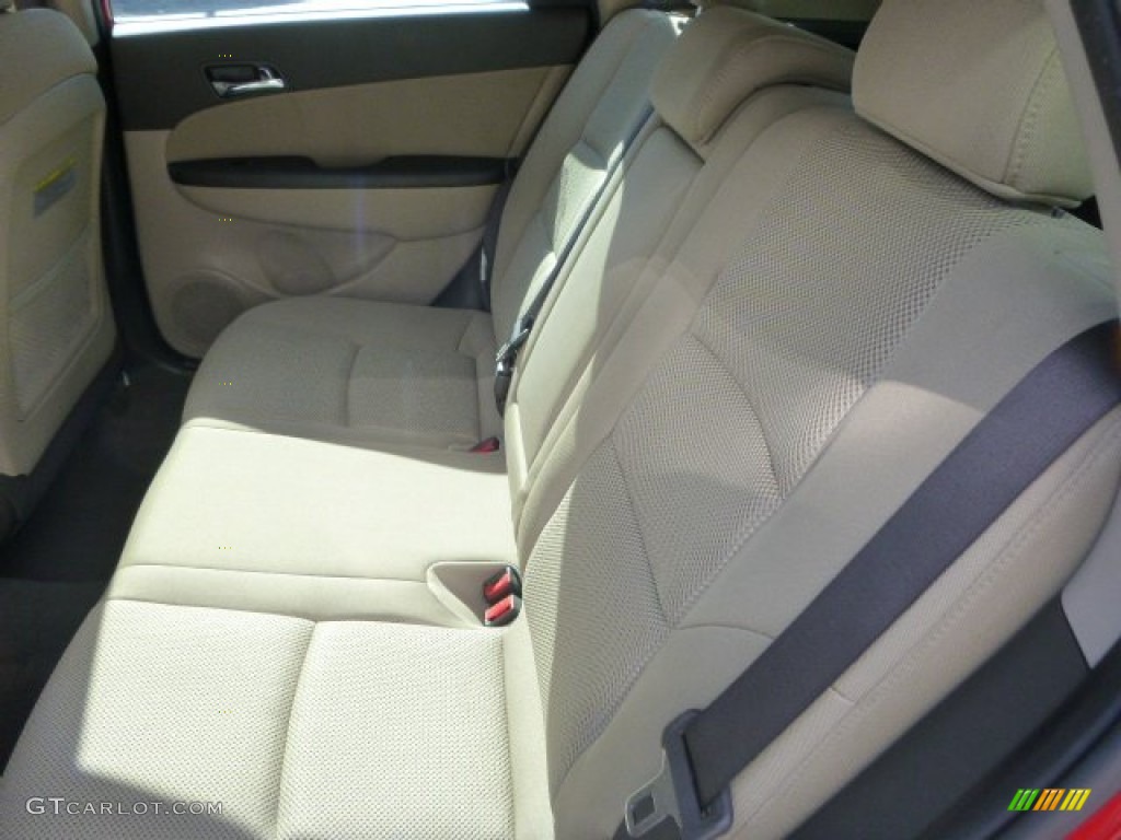 2012 Elantra GLS Touring - Chilipepper Red / Beige photo #15