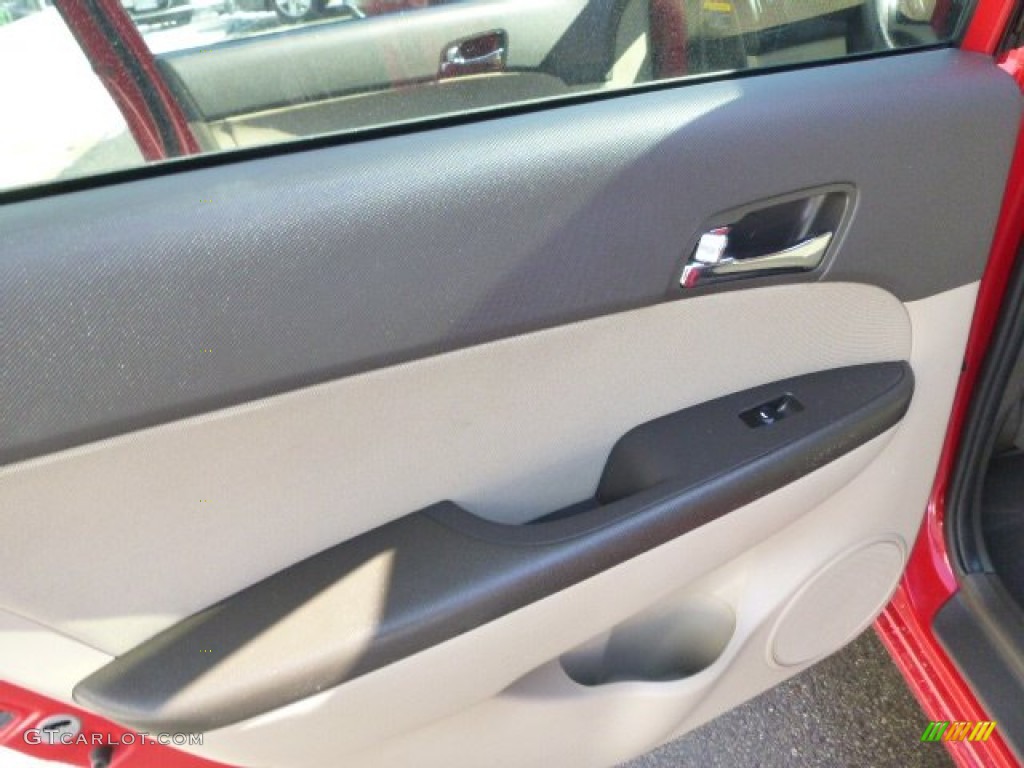 2012 Elantra GLS Touring - Chilipepper Red / Beige photo #17